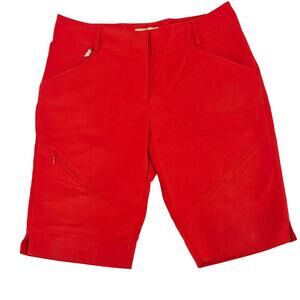 Sport Haley orange Golf Bermuda Short Women's Size 10 M 3455
